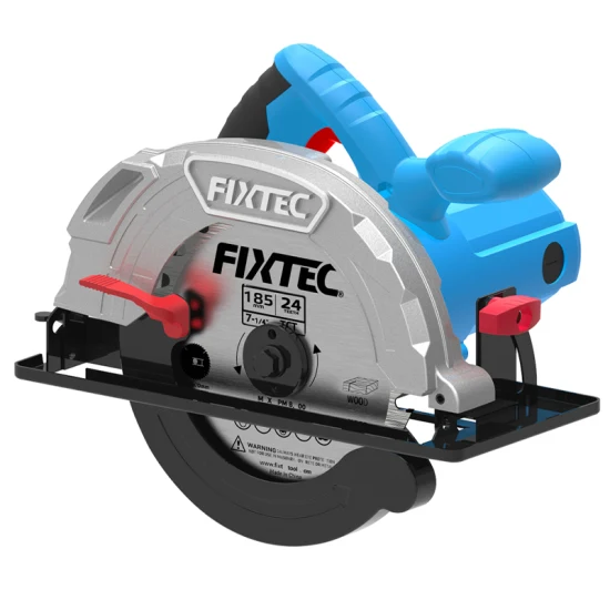 Fixtec Power Tools Scie circulaire électrique filaire portable 1200 W pour la coupe du bois